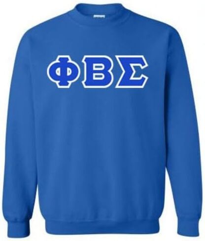 Phi Beta Sigma Lettered Crewneck in Saudi Arabia