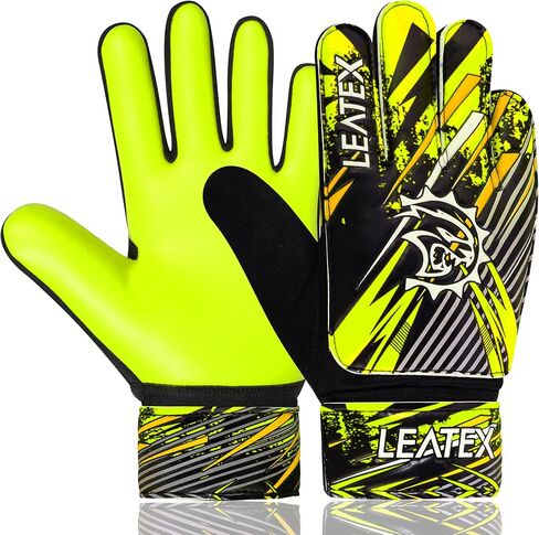 Youth Football Gloves – Kids Soccer Goalie Gloves, Strong Grip Youth Goalie Glove for Boys & Girls – Breathable Goalkeeper Gloves for Training in Saudi Arabia