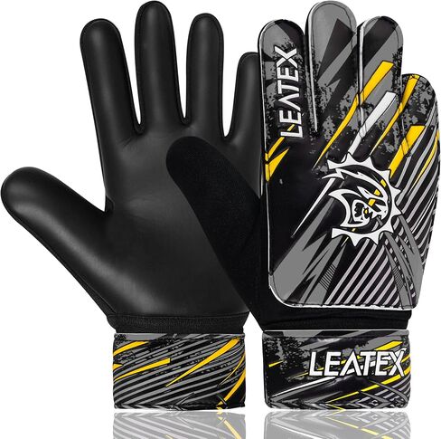 قفازات كرة القدم للشباب - قفازات حارس المرمى لكرة القدم للأطفال، قفاز حارس المرمى الشبابي ذو قبضة قوية للأولاد والبنات - قفازات حارس المرمى القابلة للتنفس للتدريب in Kuwait