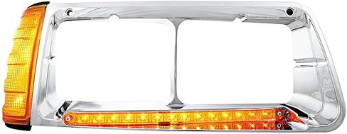 United Pacific 32495 Headlight ، 14 LED ، مع إشارة الدوران ، عدسة AMBER LED/AMBER ، لـ Freightliner FLD in Saudi Arabia