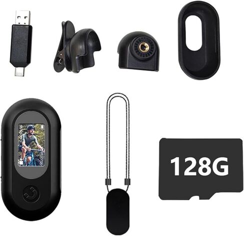 Portable Digital Camera - 1080P Resolution, Lightweight - Ideal for Travelers, Wearable for Hiking in Saudi Arabia