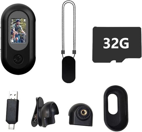 Portable Digital Camera - 1080P Resolution, Lightweight - Ideal for Travelers, Wearable for Hiking in Saudi Arabia