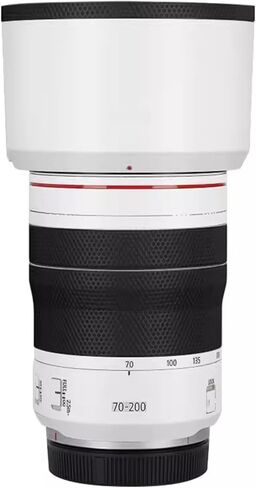 ملصق جسم عدسة الكاميرا لـ Canon RF 70-200mm F4 L is USM طبقة تغليف من الفينيل مضادة للخدش معطف واقي مزخرف 70-200 4 (أبيض غير لامع) in Kuwait
