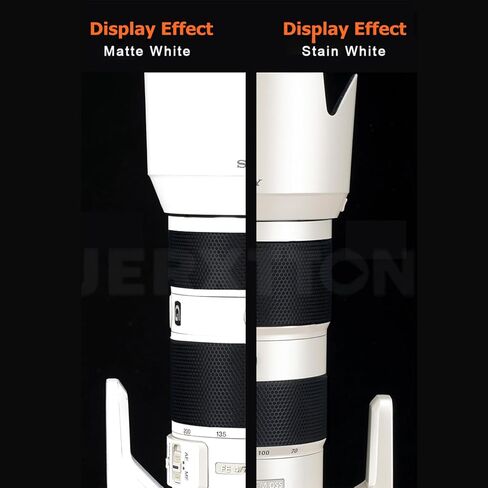 ملصق جسم عدسة الكاميرا لـ Canon RF 70-200mm F4 L is USM طبقة تغليف من الفينيل مضادة للخدش معطف واقي مزخرف 70-200 4 (أبيض غير لامع) in Kuwait