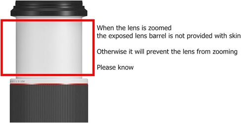 ملصق جسم عدسة الكاميرا لـ Canon RF 70-200mm F4 L is USM طبقة تغليف من الفينيل مضادة للخدش معطف واقي مزخرف 70-200 4 (أبيض غير لامع) in Kuwait