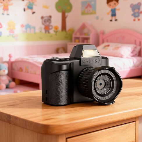 Hard Wearing Camera with 64GB Memory 64MP Photo Resolution Rechargeable Battery Ergonomic Plan for Juvenile Photographers Outdoor Ready Elastomer Camera in Saudi Arabia