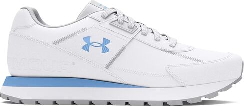 Under Armour - حذاء رياضي أساسي للسيدات، اللون أبيض (104)، المقاس: 8 B(M) أمريكي in Kuwait
