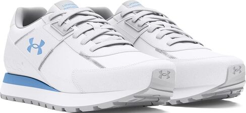 Under Armour - حذاء رياضي أساسي للسيدات، اللون أبيض (104)، المقاس: 8 B(M) أمريكي in Kuwait
