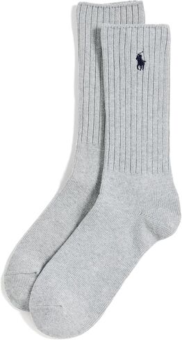 Polo Ralph Lauren Men's Classic Crew Sock, 12 Pair Pack, Gift Box Assorted, Men's 6-12.5 in Saudi Arabia