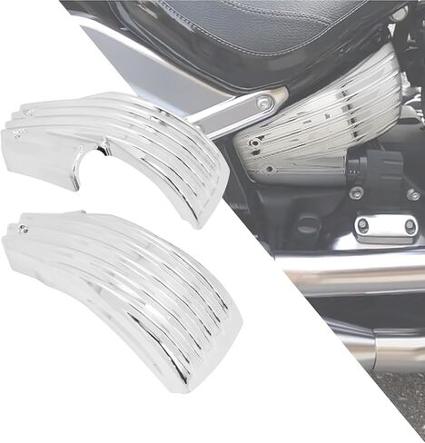 HDBUBALUS دراجة نارية جانب البطارية جانب الأغطية مناسبة ل Harley Fat Boy Breakout FXBR FXFB FLSB 2018-2023 Gloss Black in Kuwait