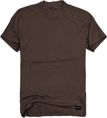 Hollister Men's Relaxed Fit Cotton Graphic/Plain T-Shirt HOM-R in Saudi Arabia