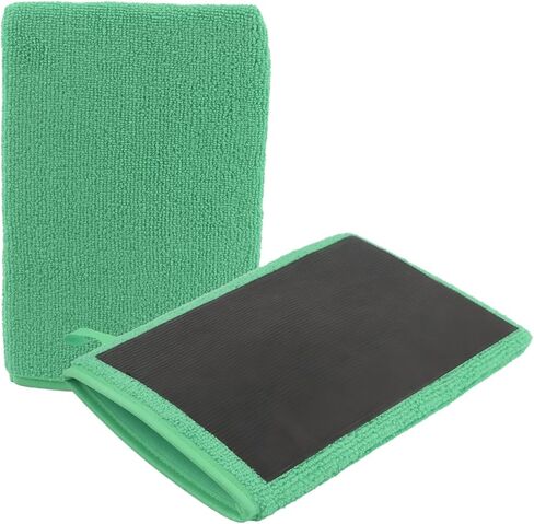 2pcs Car Clay Mitt Auto Details ، Mitt clay bar soft for cleaning refaces ، anti carch accsities clays for cars bare to legl in Kuwait