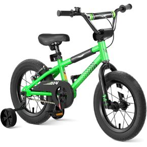 67i BMX Toddler Bike with Training Wheels 12/14/16 Inch Kids Bicycle Boys Girls Age 3-8 Durable Steel Frame Adjustable Seat Coaster Brake Bicicleta para Niños in Kuwait