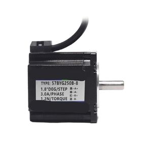 57BYG250B Nema 23 محرك متدرج 1.2N 56 مم عمود إخراج واحد 8 مم 4 محركات الرصاص طابعة ثلاثية الأبعاد التحكم العددي المحوسب آلة طحن النقش الرصاص 3M (مع الرصاص 3M) in Saudi Arabia