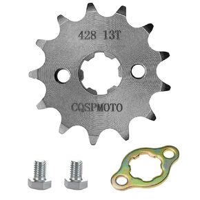 420 14T 17mm Motorcycle Front Engine Sprocket fits for 50cc 70cc 90cc 110cc 125cc 140cc 160cc Z50 CT70 Pit Dirt Mini Bikes Go Kart Trail Roketa Sunl Lifan Chinese Quad ATVs 4 Wheeler Moped in Kuwait