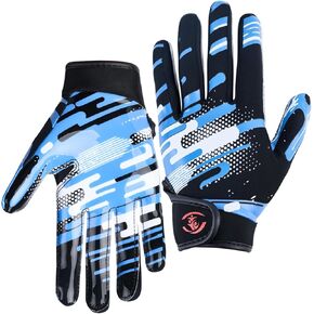 قفازات كرة القدم للأطفال من سلسلة Shooting Stars - قفاز استقبال لاصق للشباب مع قبضة ممتازة، مسامي ومطاط، أفضل هدية للأولاد والبنات ومشجعي كرة القدم in Kuwait