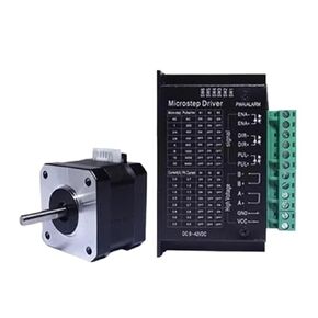 1 قطعة Nema17 محرك متدرج 0.13N مع وحدة تحكم السائق TB6600/DM542C 1.5A موتور 42BYGH24 (مع DM542C ، مع Hx2.54) in Kuwait