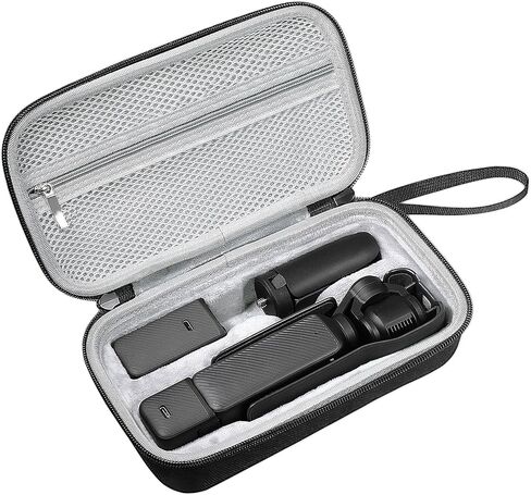 حافظة صلبة لجهاز DJI Osmo Pocket 3، حقيبة حمل واقية للسفر متوافقة مع Pocket 3 / Creator Combo - منظم مقاوم للماء ومقاوم للصدمات يناسب الكاميرا، مقبض البطارية، حامل ثلاثي القوائم صغير in Kuwait