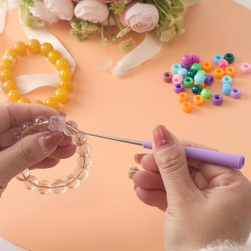 أداة مخرطة الخرز الماسية مكونة من قطعتين لصنع المجوهرات مجموعة تكبير فتحات خرز اللؤلؤ in Saudi Arabia
