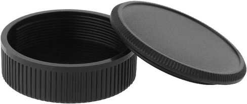 Rear Lens Cover Camera Body Cap for 39mm for M39 L39 Black Mount Lense Hood Hot Shoe Protector Bundle Front Set Screw Mount Webcam Shutter Protect Hood Case Sun Shade Shield in Saudi Arabia