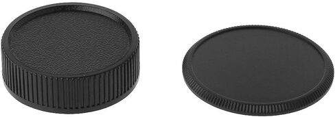 Rear Lens Cover Camera Body Cap for 39mm for M39 L39 Black Mount Lense Hood Hot Shoe Protector Bundle Front Set Screw Mount Webcam Shutter Protect Hood Case Sun Shade Shield in Saudi Arabia