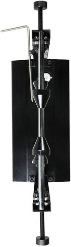 Motorcycle Wheel Balancer with Adjustable Centering Cones and Truing Pointer, Deep Black (D with Pointer) in Saudi Arabia