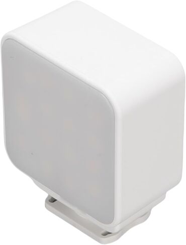ضوء تعبئة مغناطيسي محمول لـ Osmo Action 3 4 5، 3000K-6500K درجة حرارة اللون LED لكاميرات الحركة والكاميرات الرقمية (أبيض) in Saudi Arabia