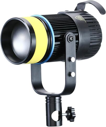 Yoidesu RGB Professional Cob Video Light، 2700K-6500K إضاءة استوديو مع جهاز تحكم عن بعد بالأشعة تحت الحمراء، CRI 96+، 4 تأثيرات إضاءة مستمرة لتسجيل الفيديو وصناعة الأفلام الفوتوغرافية (قابس أمريكي) in Saudi Arabia