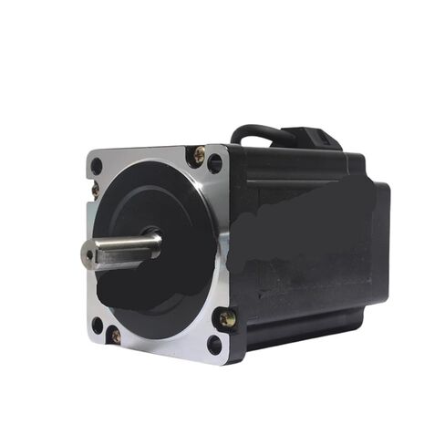 محرك متدرج 86BYG250C Nema34 لآلة النقش ذات التحكم العددي المحوسب 6N.m 4A 101MM High Tq Motors المعدات الكهربائية (14 مم) in Kuwait