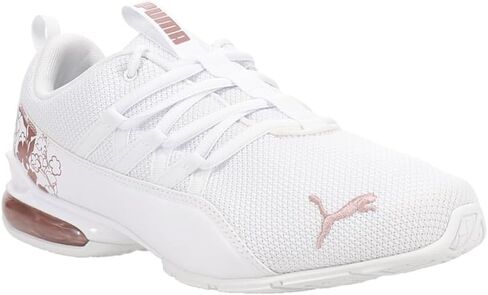 حذاء رياضي نسائي من PUMA Riaze Prowl مزين بالزهور بأربطة واسعة in Kuwait