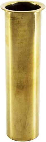 MARINE CITY Brass Drain Tube Corrosion Resistant Easy Functional and Smooth Design (1 x 3-1/2 Inches) for Boats – Marines – Transom – Motor Well – Live Well – Baitwell Fishing Boating (Pack of 1) in Saudi Arabia