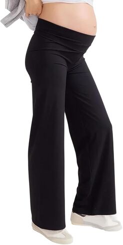 HATCH Relaxed Wide Leg Perfect Pant, Crafted with Moisture-Wicking Fabric, Designed for Pregnancy & Beyond in Saudi Arabia
