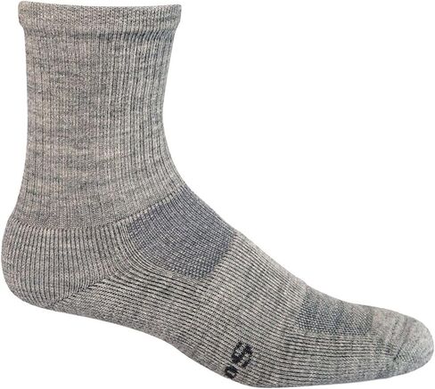 Sockwell Men's Walk About Crew Moderate Graduated Compression Sock, Black - L/XL in Saudi Arabia