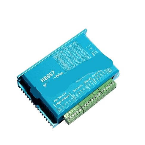 1 قطعة Nema 23 محرك متدرج بحلقة مغلقة 3N.m 57 هجين 2-Phase 132 مللي متر المعدات الكهربائية 57HSE3N + HBS57 سائق (مجموعة-2) in Kuwait