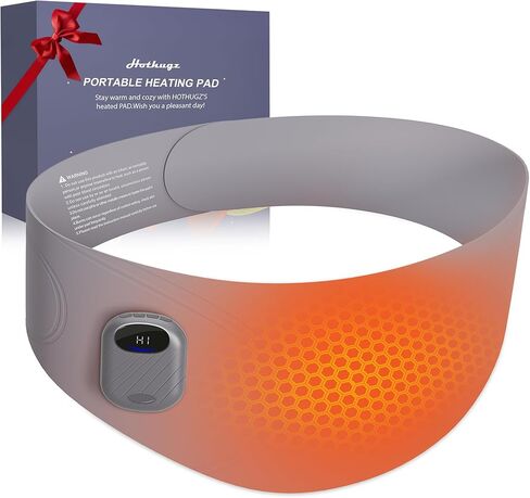 وسادة تسخين محمولة للتشنجات الفترة ، حزام الحيض القابل للارتداء اللاسلكي مع تدليك للحرارة والاهتزاز ، وتسخين سريع التدفئة بسرعة دافئة ، وآلام الظهر تشنجات الإغاثة هدايا النساء الفتيات in Kuwait