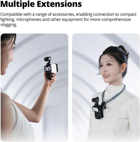 حامل مغناطيسي AMBITFUL لجيب DJI Osmo 3، متوافق مع Xtra Muse، حامل قابل للتعديل 180 درجة مع برغي حامل ثلاثي مدمج، محول حافظة حماية للأسطح الرأسية وسطح المكتب، أسود (DPMM-01) in Saudi Arabia