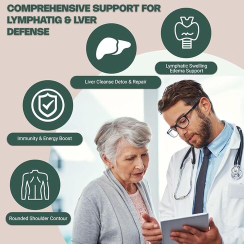 قطرات الصرف اللمفاوية الشحمية-تطهير التخلص من السموم اللمفاوي ودعم المناعة مع-Endelecy ، الهندباء ، الدعم اللمفاوي 2 fl.oz in Kuwait