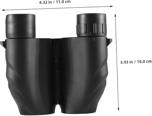 مناظير مضغوطة Vaguelly 10x25 للبالغين، تلسكوب محمول عالي الطاقة مع رؤية ليلية منخفضة الإضاءة، مستكشف بصري خفيف الوزن لمشاهدة الطيور، والمشي لمسافات طويلة، والسفر في الهواء الطلق in Kuwait