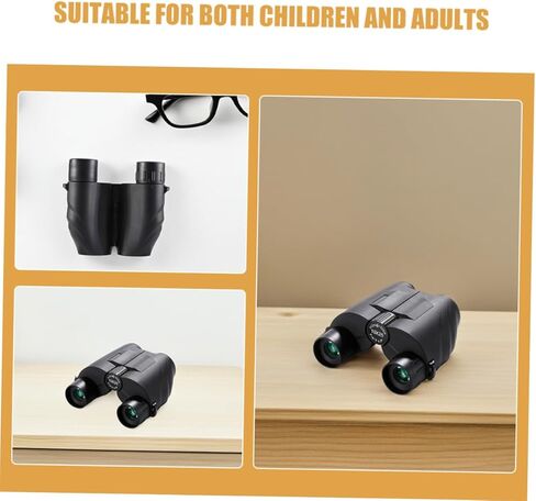 مناظير مضغوطة Vaguelly 10x25 للبالغين، تلسكوب محمول عالي الطاقة مع رؤية ليلية منخفضة الإضاءة، مستكشف بصري خفيف الوزن لمشاهدة الطيور، والمشي لمسافات طويلة، والسفر في الهواء الطلق in Kuwait