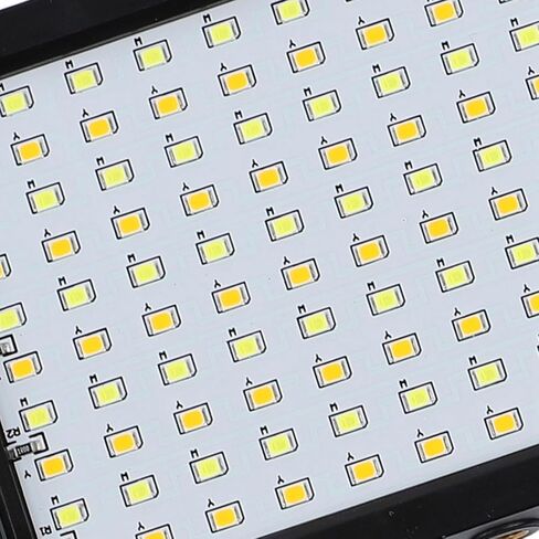 ZJchao LED ضوء الفيديو المحمولة قابل للتعديل USB مجموعة أضواء الصور مع مرشحات الألوان لمؤتمرات الفيديو البث المباشر إضاءة الاستوديو للتصوير الفوتوغرافي مكتب المنزل، سبائك ABS (2PCS) in Kuwait