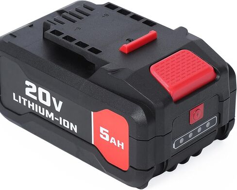 20V 4.7Ah Replacement Li-Ion Battery and 3A Fast Charger Kit for Bauer20V Cordless Power Tools Parts Chargers 1907CBSK in Kuwait