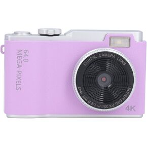 48MP Digital Camera, 1080P Vlogging Camera with 16x Digital Zoom, Auto Focus Anti Shake Compact Selfie Camera with 2.4 Inch Screen, with Multi Color Filters, Face and Smile Catch in Kuwait
