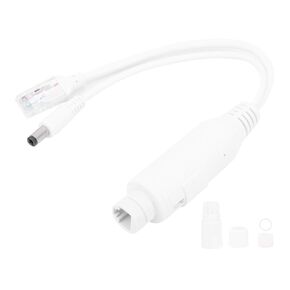 محول فاصل POE 48 فولت إلى 12 فولت وحدة إمداد الطاقة تحويل عالي الكفاءة لكاميرا IP CCTV مادة ABS للمراقبة الخارجية in Kuwait