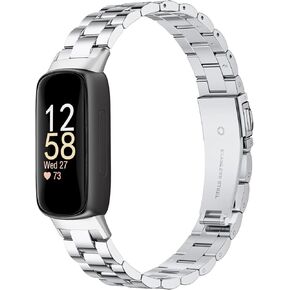 Band Compatible with fitbit inspire 3, Metal for fitbit inspire 3 bands for women in Kuwait