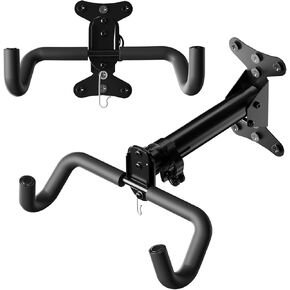 حامل دراجة قابل للطي موفر للمساحة للجراج أو المنزل - حامل أرضية بدون حفر يحمل 20 بوصة - 29 بوصة MTB ودراجات الطرق in Kuwait