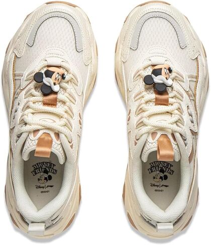 LI-NING X-Claw LITE 3 أحذية نسائية كلاسيكية عاكسة مريحة وعتيقة للمشي أحذية رياضية AGCV398 AGCV044 in Kuwait