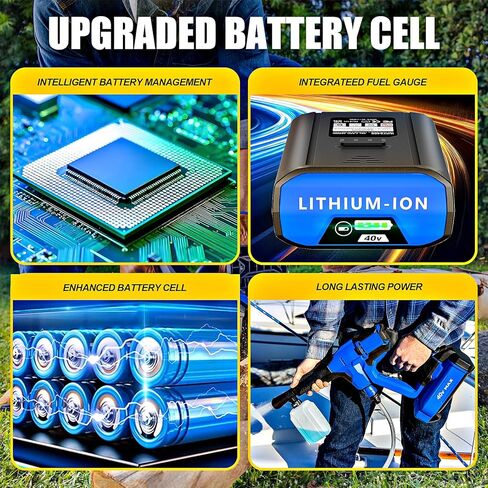40V 7.5Ah Replacement Battery for Kobalt 40V MAX Lithium Ion Battery KB440-06 KB240-06 KB2540C-06 KB640-03 in Saudi Arabia