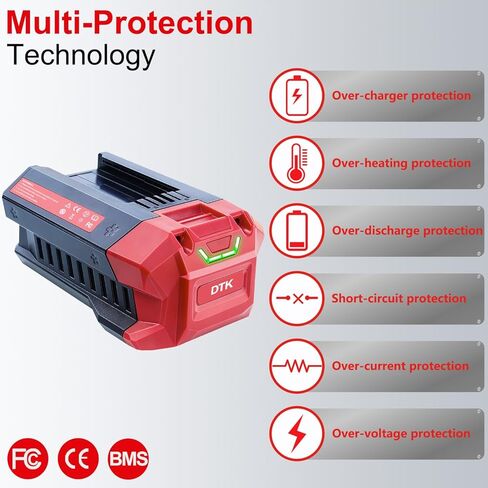 استبدال DTK لبطاريات الليثيوم SKIL 40V 5Ah 40V in Kuwait