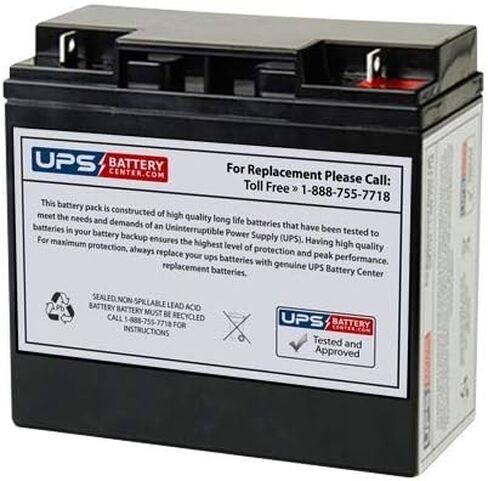 بطارية بديلة متوافقة مع UPSBatteryCenter 12V 18Ah NB لمولد Generac XG10000E in Saudi Arabia