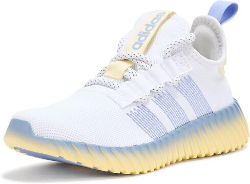 Adidas Womens Kaptir Flow Lace Up Sneakers Shoes Nasure - White - Size 6.5 M in Kuwait